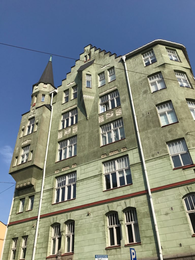 We stayed in the Katajanokka neighborhood, which is filled with amazing Beaux Arts apartment buildings.